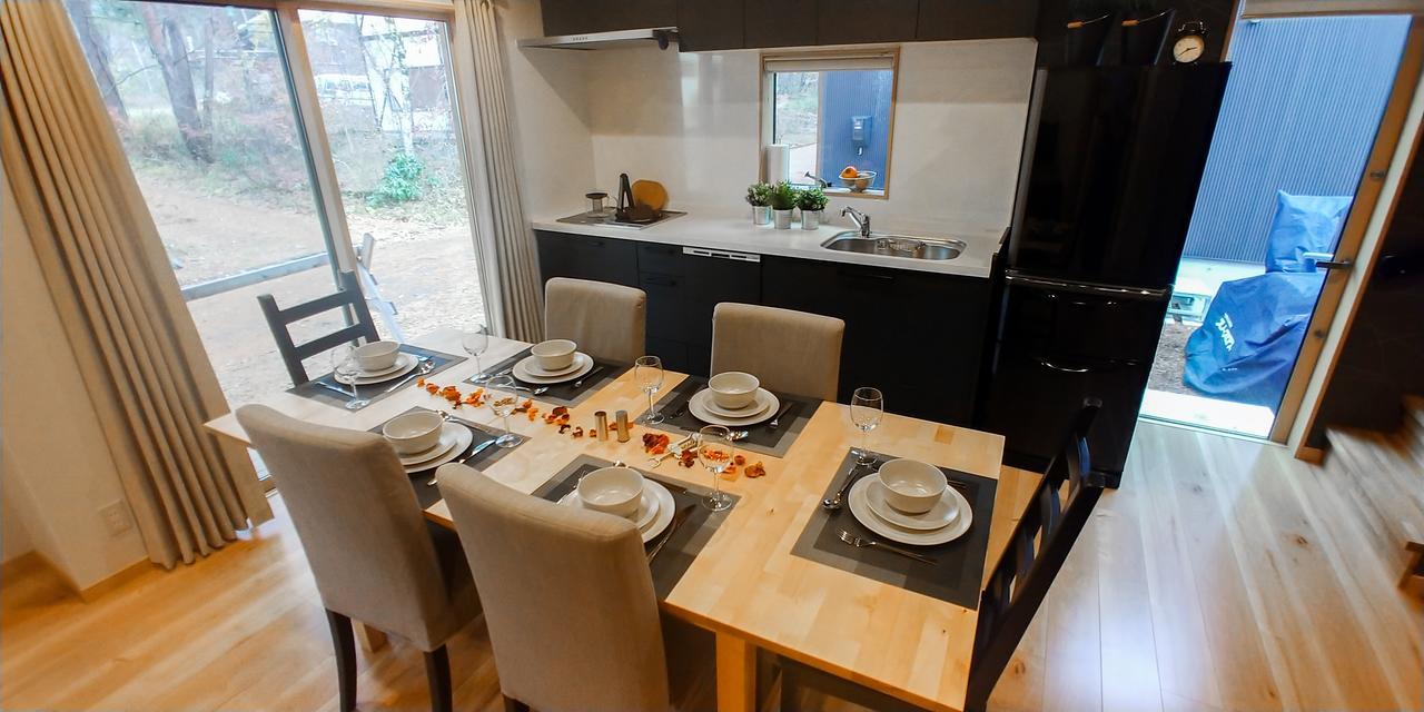 Kitsune Cottages Hakuba Esterno foto