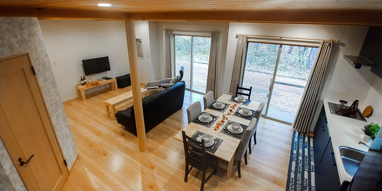Kitsune Cottages Hakuba Esterno foto